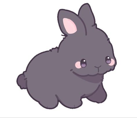 Chibi Bunny Drawing, Aesthetic Cartoon Animals, Gacha Bunny, Chibi Bunny, Cute Bunny Cartoon, Bunny Drawing, Cute Kawaii Animals, Cute Animal Drawings Kawaii, Cute Kawaii Drawings