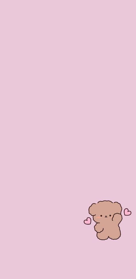 Bubblegum Aesthetic Wallpaper, Girly Pink Wallpaper Iphone, Kawaii Bear Wallpaper Iphone, Pink Bear Wallpaper, Korean Wallpaper Iphone Cute, Cute Korean Wallpaper, Pink Kitty Wallpaper, Pink Wallpaper Kawaii, Cute Panda Drawing