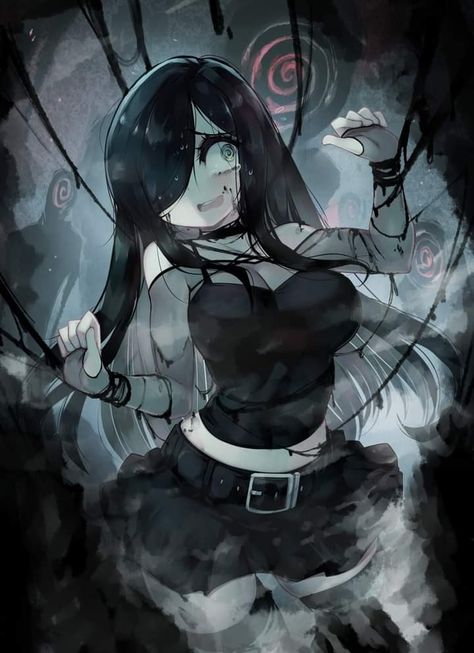 Aria Wintermint, Crawling City, Anime Ghost, Anime Goth, Anime Expo, Wrong Turn, Cute Anime Profile Pictures, Dark Anime, Cute Anime Pics