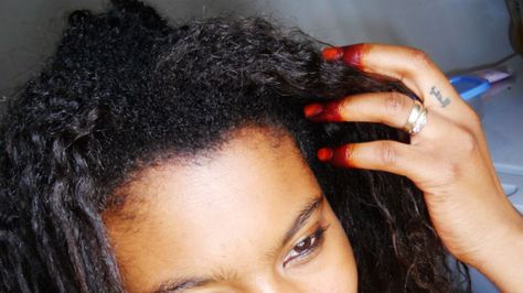 Your Heat Damage Question, Answered! Curly Roots, Relaxed Hair Hairstyles, Texlaxed Hair, Hair Henna, Healthy Relaxed Hair, Heat Damaged Hair, Bantu Knot, Hair Tips And Tricks, Knot Braid