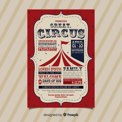 Circus Party Invitations, Circus Invitations, Circus Vintage, Vintage Circus Party, Waldorf Art, Vintage Circus Posters, Vintage Invitation, Carnival Invitations, Circus Decorations