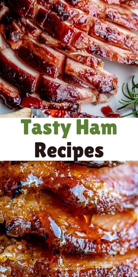 Looking for the perfect family dinner? These Ham Recipes are both delicious and simple to make! 🍽️ From honey glazed ham to hearty ham and potato casseroles, these dishes are perfect for creating memorable meals with loved ones. 💕 #FamilyDinnerIdeas #HamRecipes #ComfortFood #DinnerTime #QuickAndEasy Entrees With Ham, Aip Ham Recipes, Ham Main Dish Recipes, Ham Dinner Recipes For Family, What Goes With Ham Dinner, Ham Topping Recipes, Ham Recipes For Christmas, Ham Ideas Thanksgiving, Leg Ham Recipes