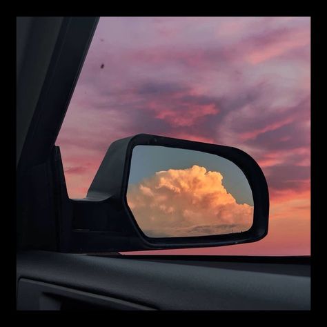 ‎✨Car ride vibes✨ by Anise Clark on Apple Music Car Ride Aesthetic, Ride Aesthetic, Car Ride, The Sky, Mirror, Square