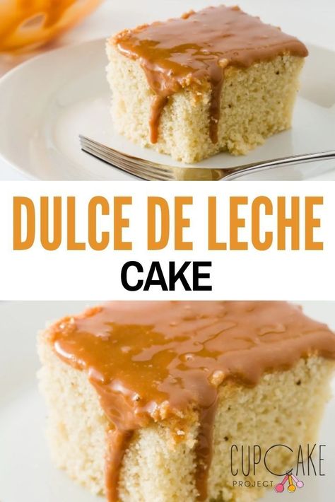 La Lechera Recipes, Vanilla Sheet Cakes, Leche Cake, Cupcake Project, Crumb Coffee Cakes, Mexican Dessert, Birthday Cake Recipe, Cake Fillings, Poke Cake