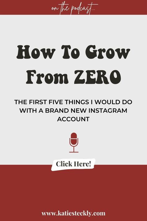 Starting A Instagram Page, How To Build A Brand On Instagram, Start Instagram Business, How To Build An Instagram Aesthetic, Starting A New Instagram Page, Instagram Business Account Ideas, Starting An Instagram Account, How To Grow A New Instagram Account, Starting Instagram Account