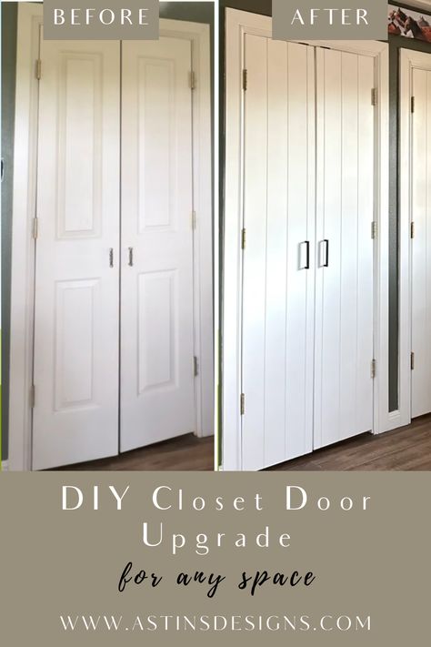 Transform your teen girl's room with a stunning DIY closet door makeover! Our detailed blog post guides you through the entire process, from selecting materials to adding the final touches. This closet door upgrade is perfect for refreshing a room’s look and adding a touch of personality. Follow our step-by-step instructions and bring new life to your teen's space. Ready to get started? Read the full guide now and create a stylish closet transformation today! How To Turn Sliding Closet Doors Into French Doors, Drapes For Closet Doors Ideas, Transform Closet Doors, Upgrade Closet Doors, Closet Door Upgrade, Diy Closet Door Makeover, Sliding Closet Doors Makeover, Coastal Girls Bedroom, Diy Closet Door