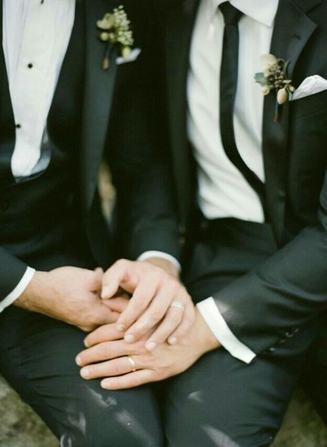 Love wins!   Visit bridedisrupted.com to create a wedding that is uniquely yours. #Gaywedding #PrideWedding #SameSexWedding #AlternativeWedding Feminine Men, Gay Wedding Photography, Gay Wedding Photos, Shooting Couple, Kt Merry, Lgbt Wedding, 카드 디자인, Commitment Ceremony, Lgbtq Wedding