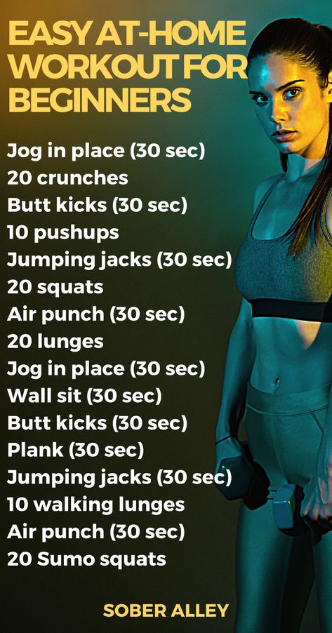 Beginner Workout At Home, Easy At Home Workouts, At Home Workout, Beginner Workout, Lose 50 Pounds, Home Workout, Losing 10 Pounds, Weights Workout, Workout For Beginners