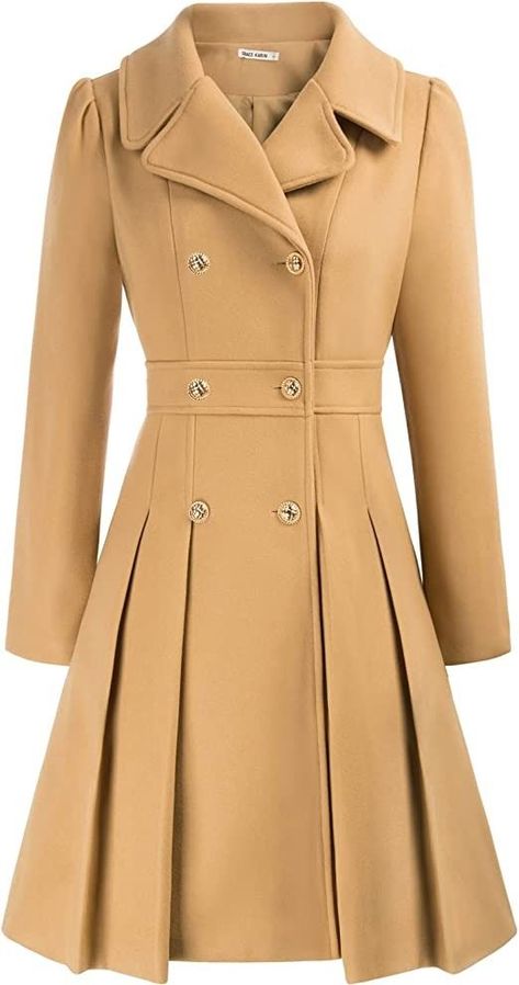 Trench Coat Casual, Fashion Trench Coat, 1980 Clothes, Silent Sky, Women's Trench Coat, Wrap Dress Long, Work Vacation, Long Dress Plus Size, Defined Waist