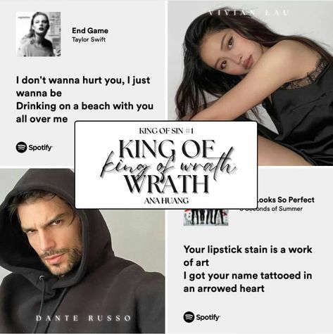 King Of Wrath Spicy Chapters, Spicy Chapters, King Of Wrath, Books Fanart, Twisted Series, Lipstick Stain, Dark Romance Books, Name Tattoo, I Kings