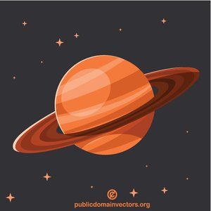 PublicDomainVectors.org-Planet Saturn clip art Planet Saturnus Art, Saturn Planet Drawing, Saturn Images, Planet Saturnus, Saturn Vector, Astro Journal, Saturn Color, Saturn Illustration, Real Saturn