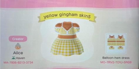 Animals Crossing, Animal Crossing Funny, Animal Crossing Guide, Animal Crossing Qr Codes Clothes, Animal Crossing Wild World, Qr Codes Animal Crossing, Animal Crossing Characters, Animal Crossing Villagers, Gingham Skirt