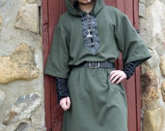 viking tunic – Etsy ES Celtic Tunic, Medieval Mens Clothing, Tunic For Men, Nordic Clothing, Medieval Fantasy Clothing, Medieval Outfit, Viking Tunic, Celtic Clothing, Medieval Clothes