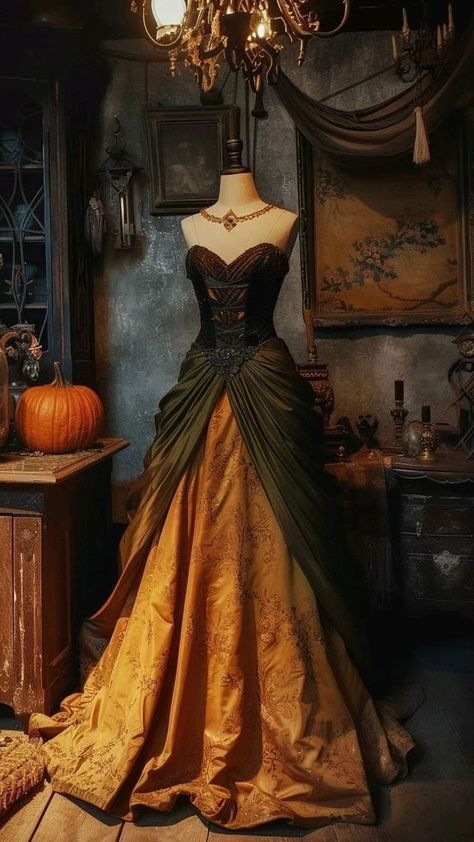 Hogwarts Dresses Yule Ball, Pirate Gown, Old Ball Gowns, Yule Ball Outfits, Yule Ball Dress, Fantasy Ball, Fantasy Clothes, Fantasy Outfits, Fancy Clothes