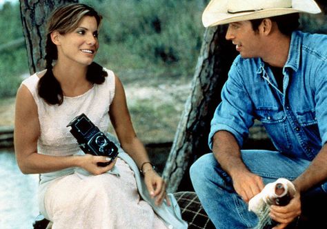 Hope Floats Movie, Chick Flicks Movies, Sandra Bullock Style, Movie Theme Night, Midwest Core, Coquette Americana, Romance Movies Best, Harry Connick Jr, Hope Floats