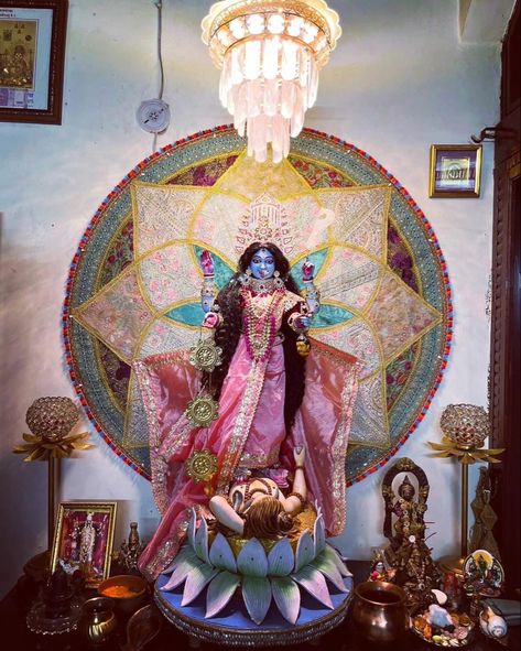 Kali Ma Altar, Dakshina Kali, Mata Kali, Kali Images, Ma Kali, Maa Kali Images, Kali Maa, Mother Kali, Kali Ma