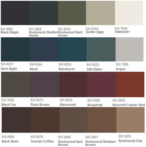 Shutter Paint Color Options House Shutter Colors, Exterior Shutter Colors, Shutter Paint Colors, Sherwin Williams Exterior Paint Colors, Yellow House Exterior, Industrial Exterior, Red Shutters, Tan House, Shutter Colors