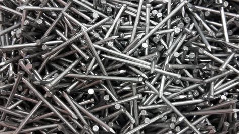 Wire Nails, Iron Nails, Emerald Nails, Nail Polish Hacks, Nail Vinyls, Woodworking Lathe, Brad Nails, Pallet Shelves, Learn Woodworking