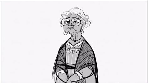 Old Woman Concept Art, Old Lady Cartoon Character, Granny Character Design, Grandmother Character Design, Incredibles Concept Art, Grandma Character Design, Old Lady Character Design, Old Woman Character Design, Old Woman Illustration