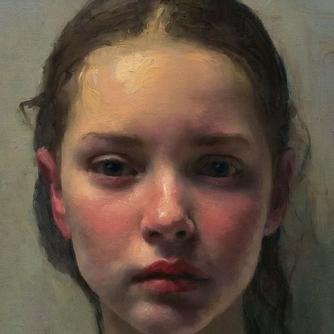 Painting Practice Reference, Oil Painting Figurative, Face Reference For Painting, Realistic Portrait Painting, Painting Realistic, Oil Portraits, Oil Paint Portrait, Painting Skin, Painting Portrait