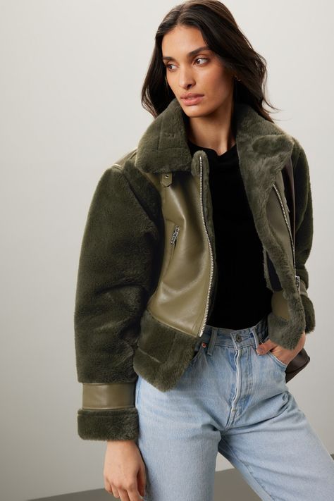 Mountain View Jacket by BLANKNYC for $35 | Rent the Runway 2024 Style, Punk Inspiration, Polyester Jacket, Rent The Runway, Closet Designs, Jacket Long, Blank Nyc, Our Baby, Moto Jacket