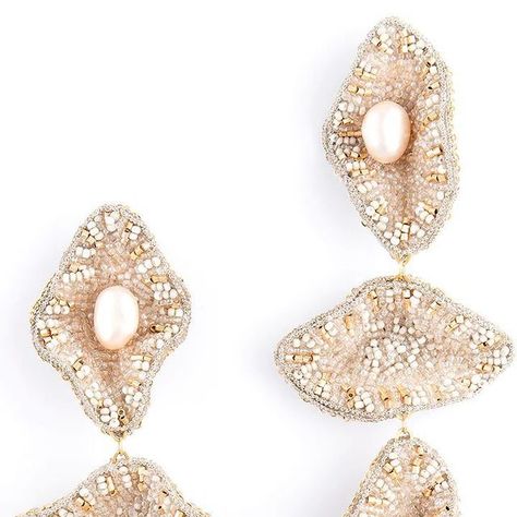 Deepa Gurnani on Instagram: "Meet Our Aphrodite Earrings #handmadeisluxury #deepagurnani #statementjewelry #zanzibar #fw22" Aphrodite Earrings, Deepa Gurnani, Aphrodite, Statement Jewelry, On Instagram, Instagram