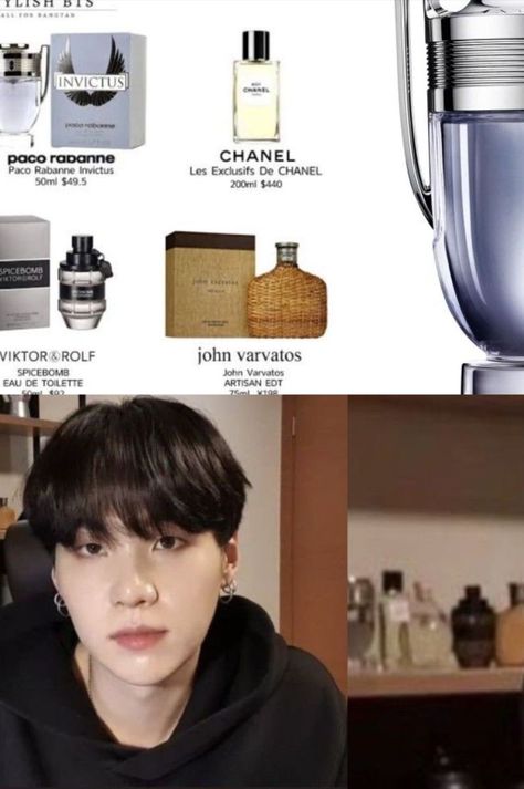 Yoongi  BTS  SUGA Invictus   Eau de Parfum Army Room, Best Rapper, John Varvatos, Bts Suga, Min Yoongi, Bath And Body, Skin Care, Bts, Skin