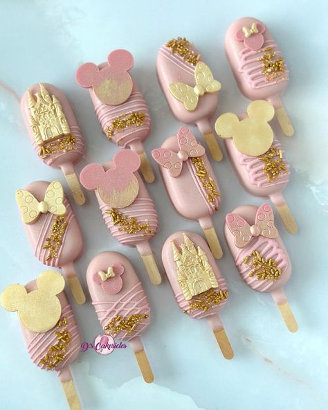 Popsicle cake pops