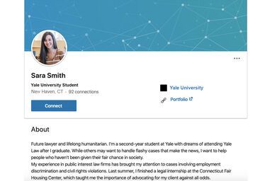 How can students create eye-catching LinkedIn profiles before they have professional experience? Check out these tips for writing great student summaries, and read several examples of students in different areas of study. Linkedin Summary Examples, Best Linkedin Profiles, About Me Examples, Linkedin Summary, Drawing Sculpture, Twitter Bio, College Job, Tips For Writing, Linkedin Tips