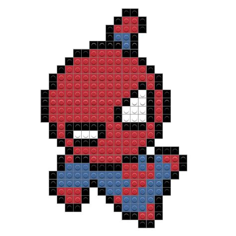 Pixel Art Logo, Spiderman Ps4 Wallpaper, Spiderman Pixel Art, Pixel Art Maker, Spiderman Painting, Art Spiderman, Lego Mosaic, Spiderman Gifts, Spiderman Face