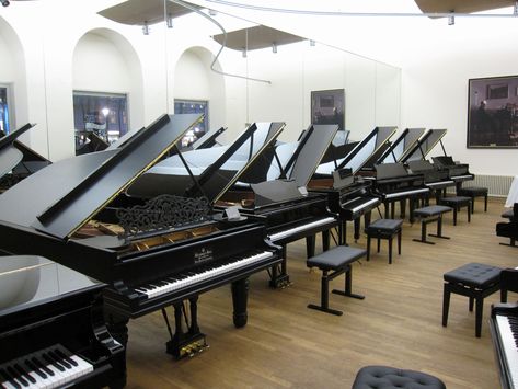 Music Store Design, Piano Store, University Of Western Ontario, University Of Ottawa, Music Instrument, Music School, Workspace Design, Digital Piano, High Risk