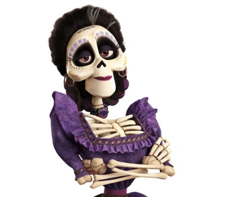 Imelda Rivera, Hector's wife from Coco Disney Trivia Questions, Character Halloween Costumes, Disney Sleeve, Braces Girls, Couple Costumes, Unique Costumes, Animation Movie, Disney Party, Pixar Movies