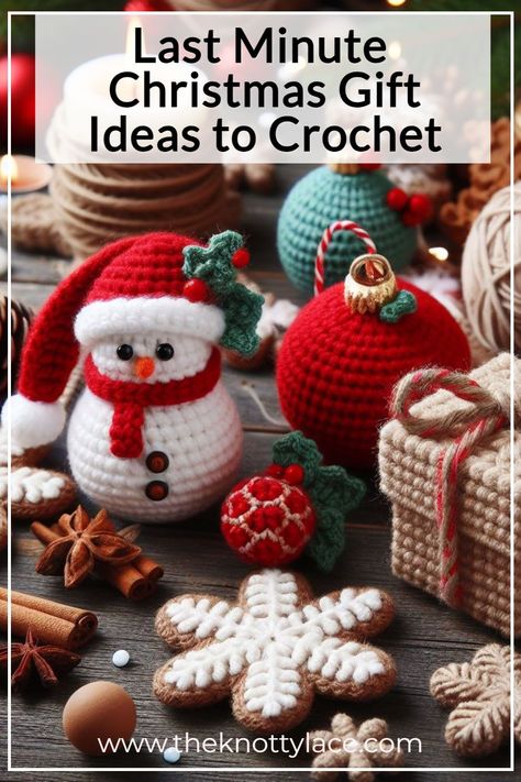 Crochet Club Ideas, Crochet Gifts For Women Quick, Crochet Quick Christmas Gifts, Christmas Present Crochet, Diy Crochet Gifts For Friends, Crochet Christmas Gifts For Kids, Quick And Easy Crochet Christmas Gifts, Christmas Crochet To Sell, Easy Christmas Crochet Gifts