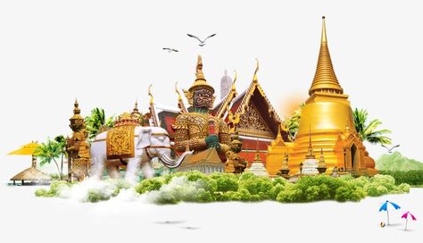 Bday Background, Art Pictures Ideas, Travel Brochure Design, Travel Advertising Design, Thailand Tourism, Thailand Art, Romantic Background, Bangkok Travel, Art Invitation