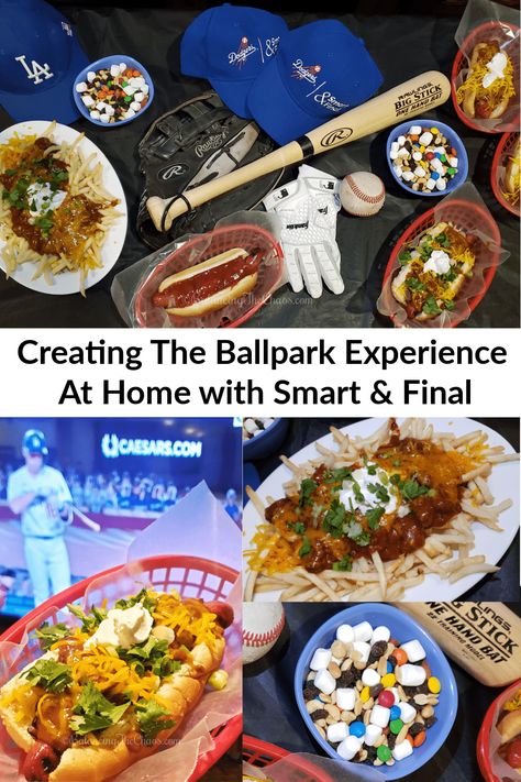 Baseball Park Food, Ballpark Food Ideas, Ballpark Food, Games At Home, Bacon Chili, Finals Gift, Uncured Bacon, Chili Cheese Dogs, Snack Hacks