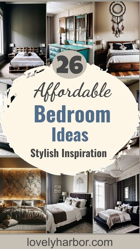 26 Aesthetic Bedroom Ideas On A Budget Bedroom Refresh On A Budget, 26 Aesthetic, Bedroom Makeover On A Budget, Bedroom Ideas On A Budget, Minimalist Living Room Ideas, Bedroom Design Styles, Bedroom On A Budget, Stylish Bedroom Decor, Diy Headboard Upholstered