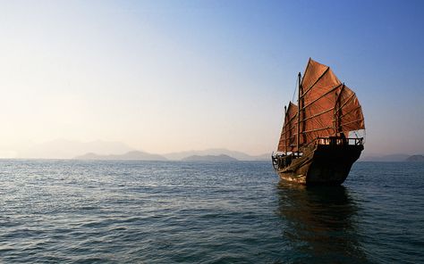 Chinese Junk Boats, Chinese Boat, Junk Boat, Chinese Wallpaper, Boat Wallpaper, Wooden Sailboat, Hd Wallpaper 4k, Most Beautiful Wallpaper, Sailing Vessel