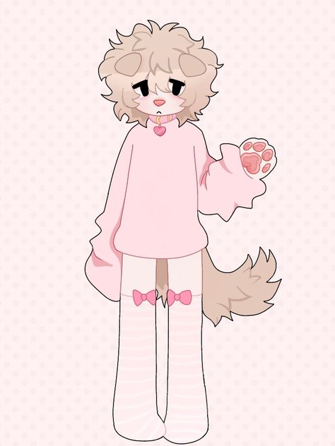 puppycore puppyboy puppy art dogboy kawaii cute softcore babycore cutecore Puppy Ears Drawing, Dog Collar Drawing, Puppy Boy Oc, Dogboy Anime, Puppyspace Aesthetic, Puppy Character Design, Puppygirl Pfp, Dog Boy Art, Puppy Fursona