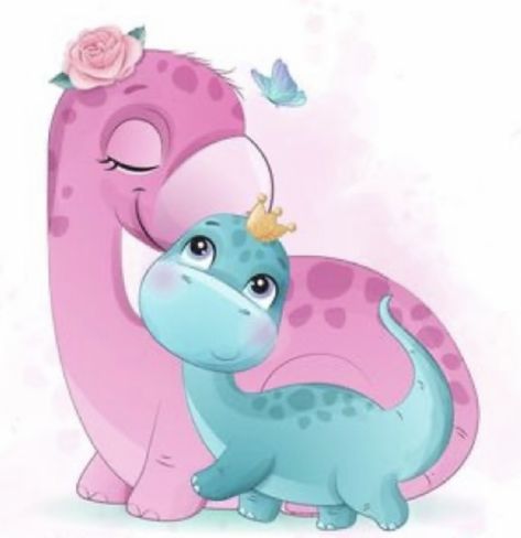 Girly Dinosaur, Dinosaur Printable