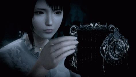 Fatal Frame Pfp, Bijoux Piercing Septum, Fiona Banner, Pfp Gif, Fb Banner, Amanda Young, Black Banner, Animated Banners, Icon Gif