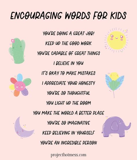 Encouragement Words For Students, Quote For Kids Positive, Positive Words For Students, Affirmations For Kids Before School, Positive Things To Say To Kids, Quotes For Kids Positive For Life, Inspirational Quotes Positive Kids, Inspirational Quotes Positive For Kids, Encouragement Quotes For Students