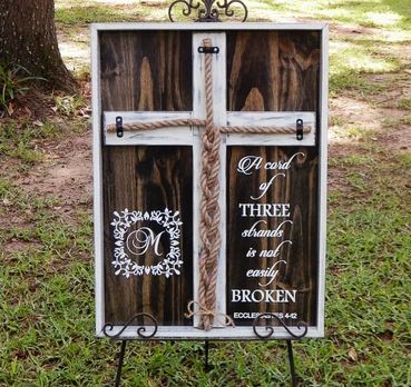 Unity Ceremony Braid, Cord Of Three Strands Wedding, Unity Candle Alternatives, Unity Braid, Unity Cross, Christian Wedding Ceremony, Wedding Braid, Braids Wedding, Wedding Plaques