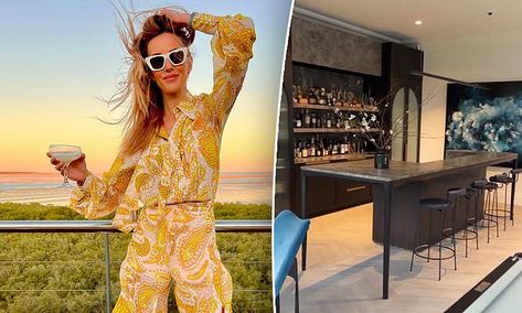 WAG Rebecca Judd gives an inside look at her epic bar and pool room Epic Pools, Rebecca Judd, Pool Room, Pool Rooms, Friday Night, Brighton, Look At, Cover Up, The Incredibles