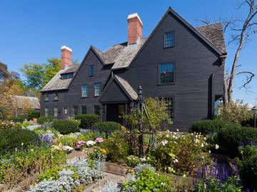 Usage Notes Something Wicked: The Story of an Adverb House Of Seven Gables, Salem Mass, Manor Garden, Salem Witch Trials, Haunted History, Spooky Places, Salem Massachusetts, Witch Trials, Salem Ma