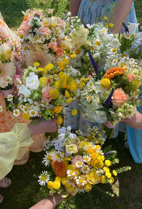 Vintage Wedding Wes Anderson Colorful Woodsy Wes Anderson Wedding, Cottagecore Wedding, Eclectic Wedding, Bridesmaid Bouquets, Garden Party Wedding, Wes Anderson, Wildflower Wedding, Wedding Mood Board, Wedding Mood