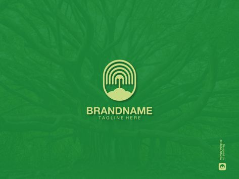 Banyan Tree Logo by maibastudio Wood Logo Branding, Education Logo Design, Tree Logo Design, Coffee Tree, Wood Logo, Tree Logo, Design Moodboard, Education Logo, Tree Logos