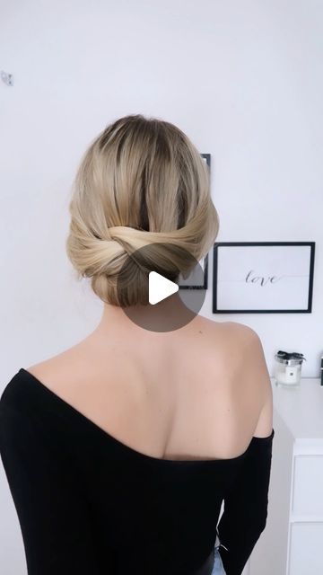 25K likes, 99 comments - whatlydialikes on January 26, 2022: "Glam updo ✨🥰 #hairtutorial ❤️ Save for some Valentine’s Day hair inspiration #tutorial #hairreels #hairideas #updo #romantic...". Glam Updo, Romantic Updo Hairstyles, Valentines Day Hair, Braided Prom Hair, Romantic Hairstyles, Updo Styles, Braided Hairstyles For Teens, Summer Hairstyles For Medium Hair, Easy Summer Hairstyles