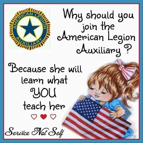 American Legion Auxiliary, American Legion, The Unit