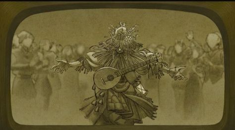 Yaelokre Banner, Keath Osk, Keath Ósk, Goblincore Aesthetic, The Storyteller, Animal Masks, Woodland Creatures, The Song, Drawing Reference