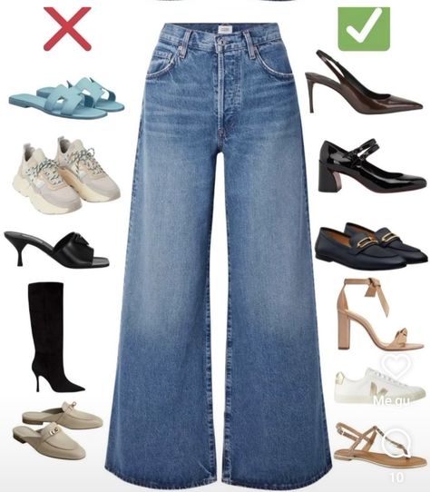 Thrift Store Clothes, Wide Leg Outfit, Wide Leg Jeans Outfit, Wide Leg Pants Outfit, Jeans Outfit Women, Leg Pants Outfit, Fashion Vocabulary, Casual Day Outfits, Elegante Casual